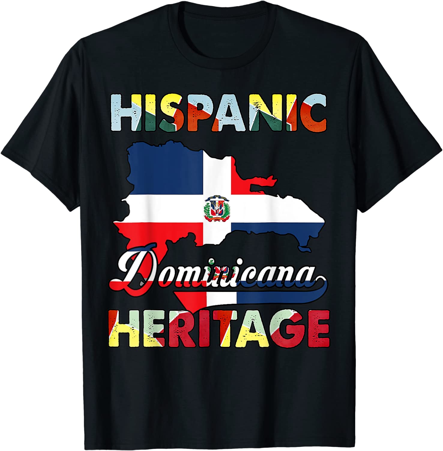 Dominican Republic Flag Hispanic Heritage Dominicana Classic Shirt