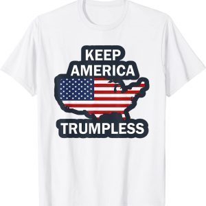 Donald Trump - Keep America Trumpless Us Flag Classic Shirt