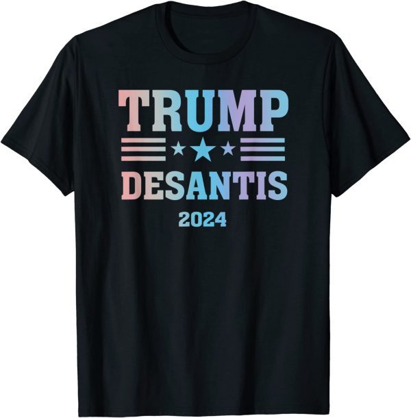 Donald Trump Ron DeSantis for President 2024 Election Proud Classic Shirt