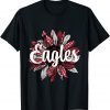 Eagles School Mascot Sunflower Sports Fan Team Spirit Classic Shirt