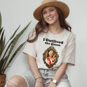 Elizabeth II I Outlived The Queen Classic Shirt