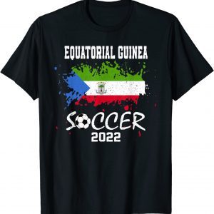 Equatorial Guinea Soccer 2022 Equatorial Guinean Football Limited Shirt