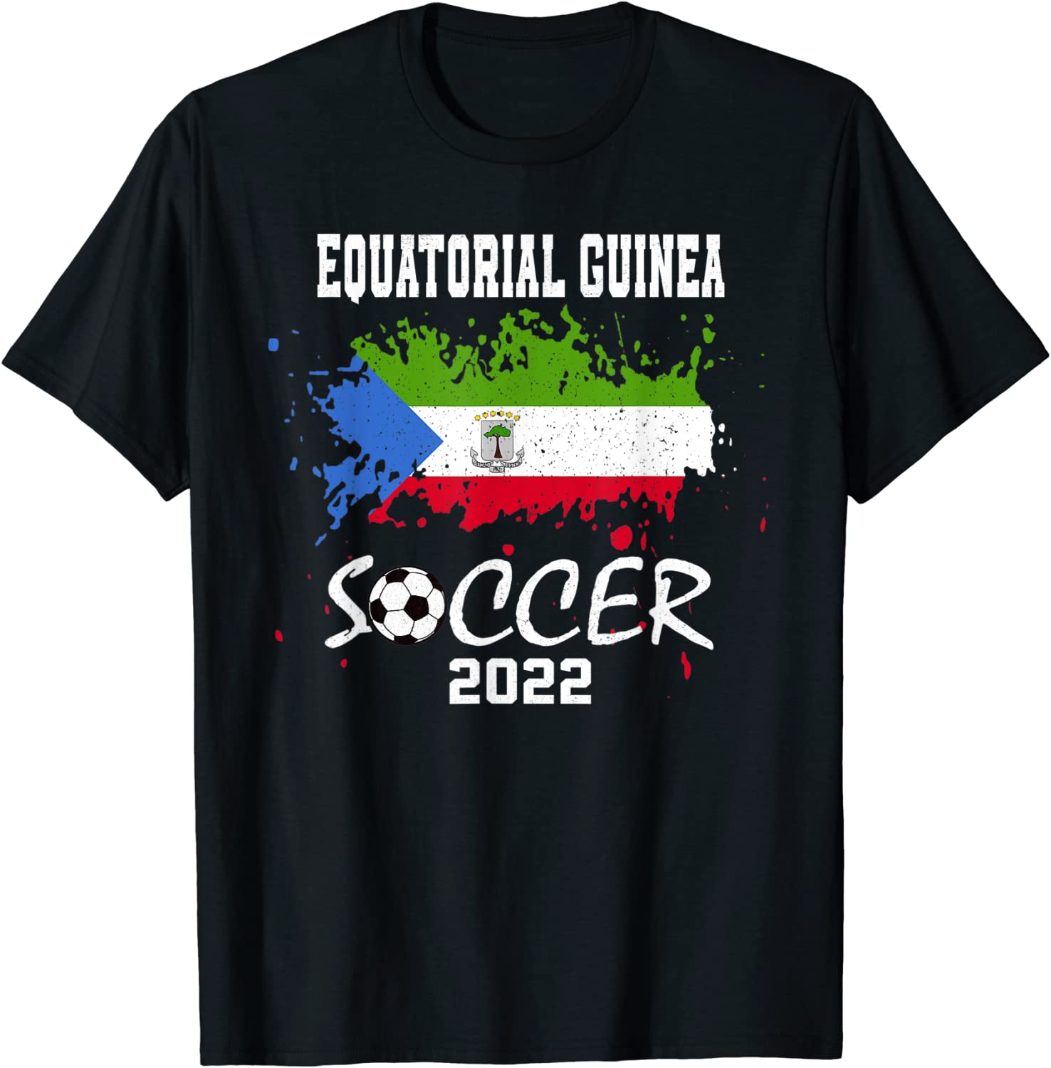 Equatorial Guinea Soccer 2022 Equatorial Guinean Football Limited Shirt