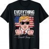 Everything Woke Turns To Shit Trump 2024 Classic Shirt