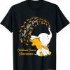 Faith Hope Love Childhood Cancer Awareness Gold Ribbon 2023 Shirt