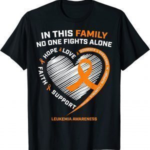 Family Fight Leukemia Awareness Products 2023 Shirt