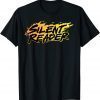 Flaming Silent Reader Design T-Shirt