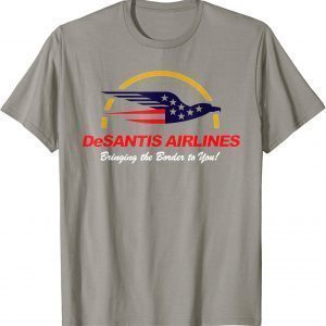 Florida DeSantis Airlines American Flag Eagle Classic Shirt