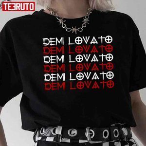 Font Art Demi Lovato Rock Holy Fvck Classic Shirt