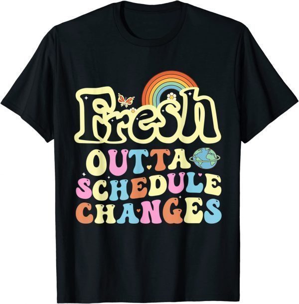 Fresh outta schedule changes Back To School Counselor 2023 Shirt