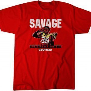 Georgia Football: Christopher Smith II Savage Classic Shirt
