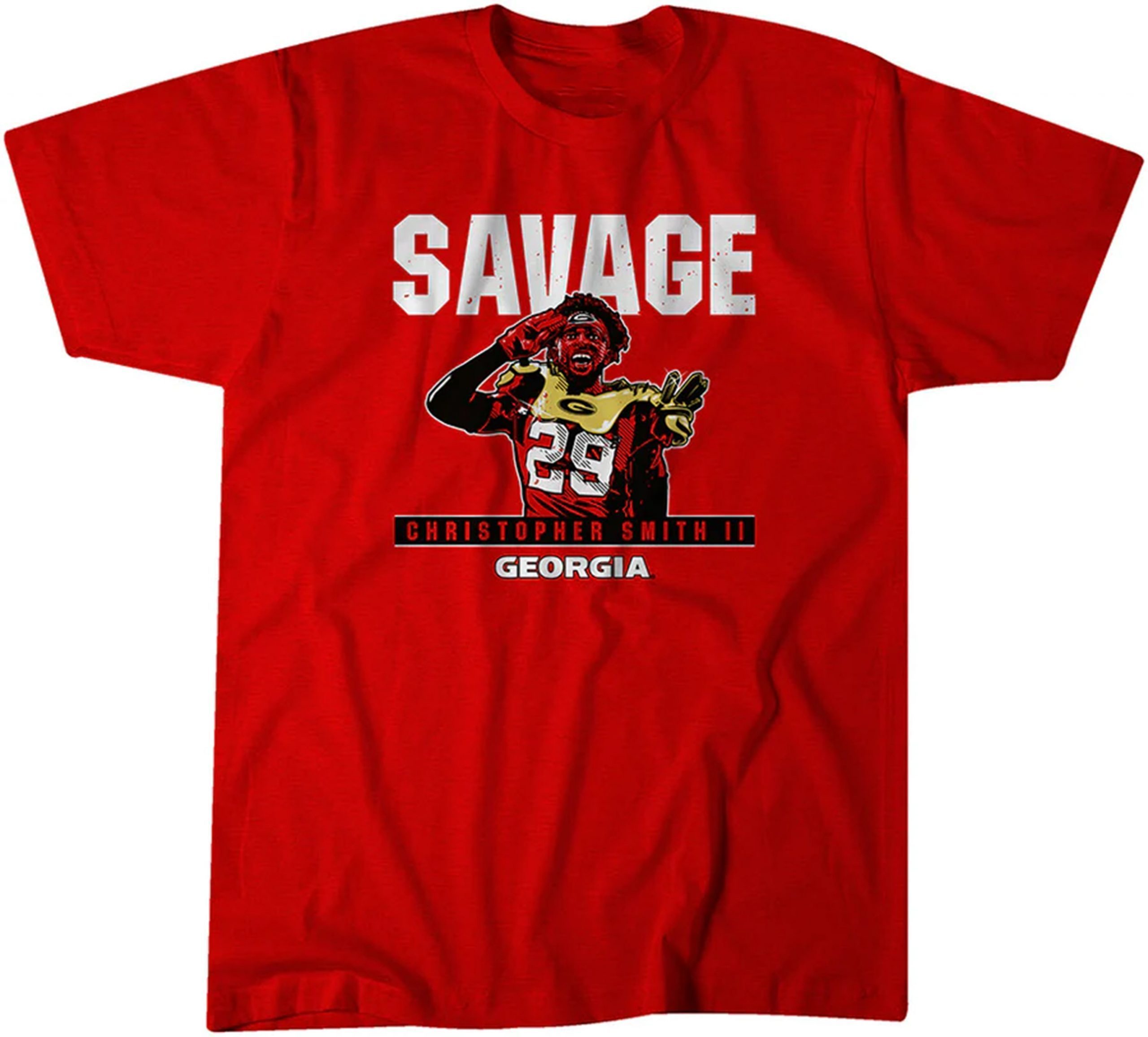 Georgia Football: Christopher Smith II Savage Classic Shirt