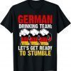 German drinking team: let's get Germany drinking team german Classic Shirt