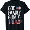 God Gun and Trump,-2nd Amendment Pro Gun Retro Classic Shirt
