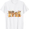 Golden Retriever Dog Pumpkin Latte Spice Fall Thanksgiving 2023 Shirt