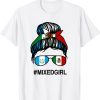 Guatemala Mexico Flag Guatemalan Mexican Messy Bun 2022 Shirt