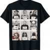 Halloween Creepy Legends Killer Mugshots Horror 2023 Shirt