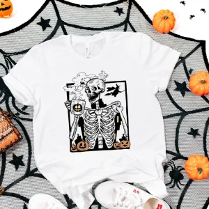 Halloween Pumpkin Spice Coffee T-Shirt