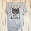 Halloween The Black Cat Tarot Card 2022 Shirt