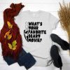 Halloween What's Your Favorite Scary Movie 2022 Shirt