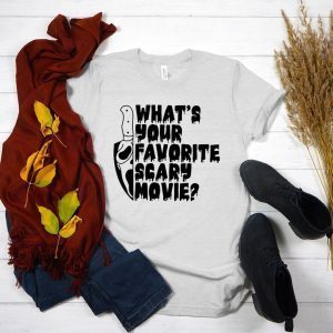 Halloween What's Your Favorite Scary Movie 2022 Shirt