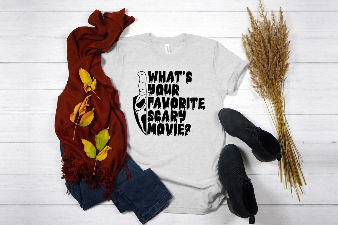 Halloween What's Your Favorite Scary Movie 2022 Shirt
