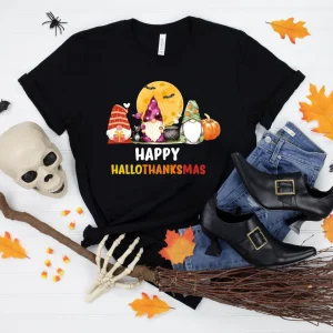 Happy HalloThankMas Gnomes 2022 Shirt