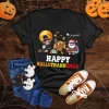 Happy Hallothanksmas Halloween Thanksgiving Christmas Squad 2022 Shirt
