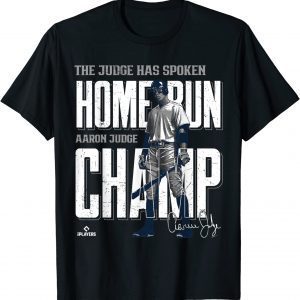 Home Run Champ Aaron Judge New York MLBPA 2022 Shirt