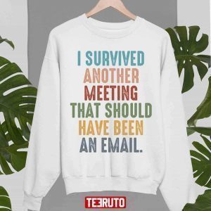 I Survived Another Meeting That Should Have Been An Email Classic Shirt