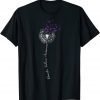 I Wear Purple For Domestic Violence Awareness Purple Ribbon 2022 Shirt