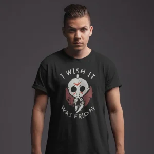 I Wish It Was Friday Horror Movie Halloween Classic Shirt