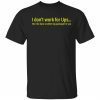I don’t work for ups but i do have a rather big package for you shirt