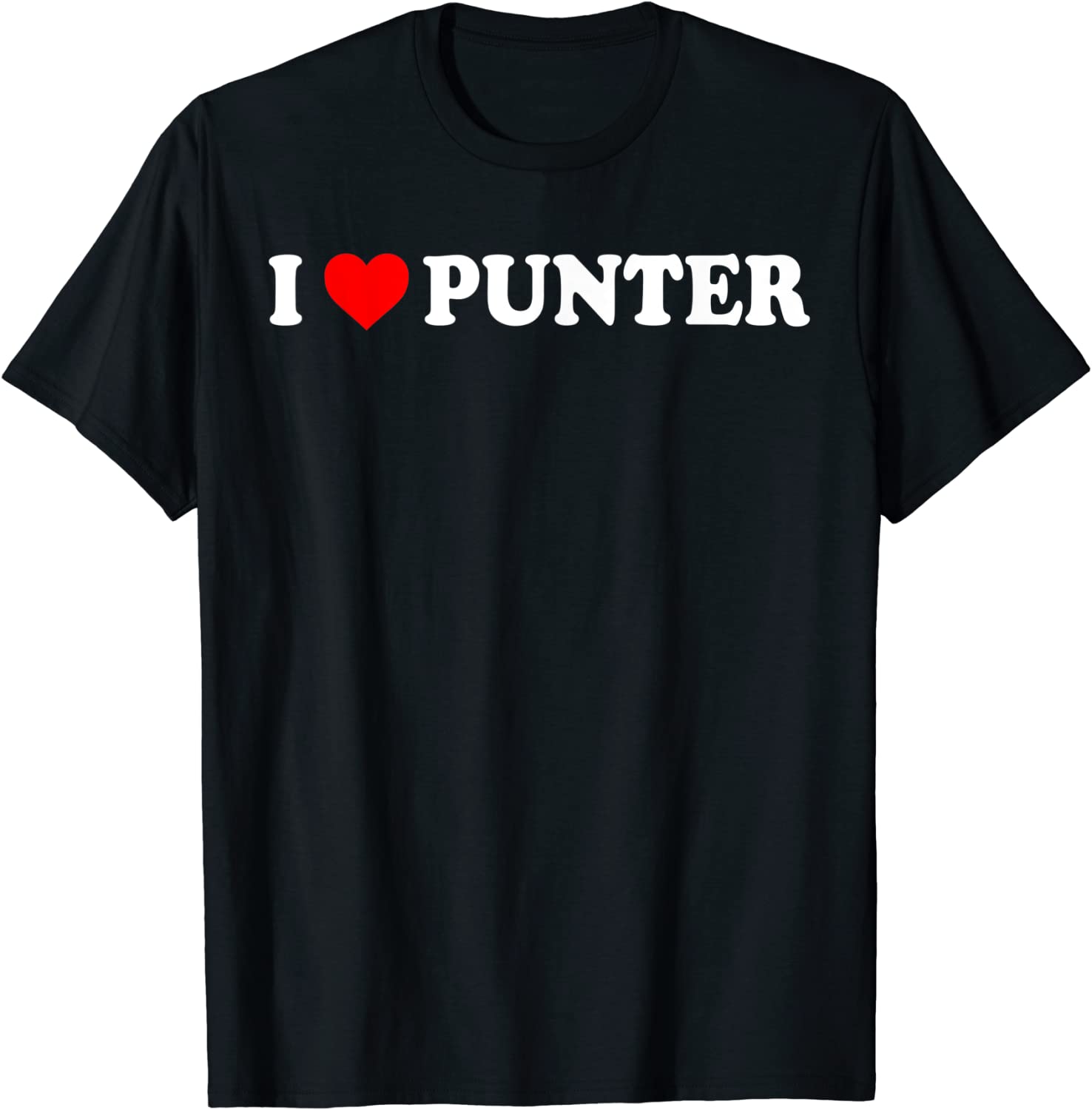 I love Punter , Heart Punter, cheer For The Punter 2023 Shirt
