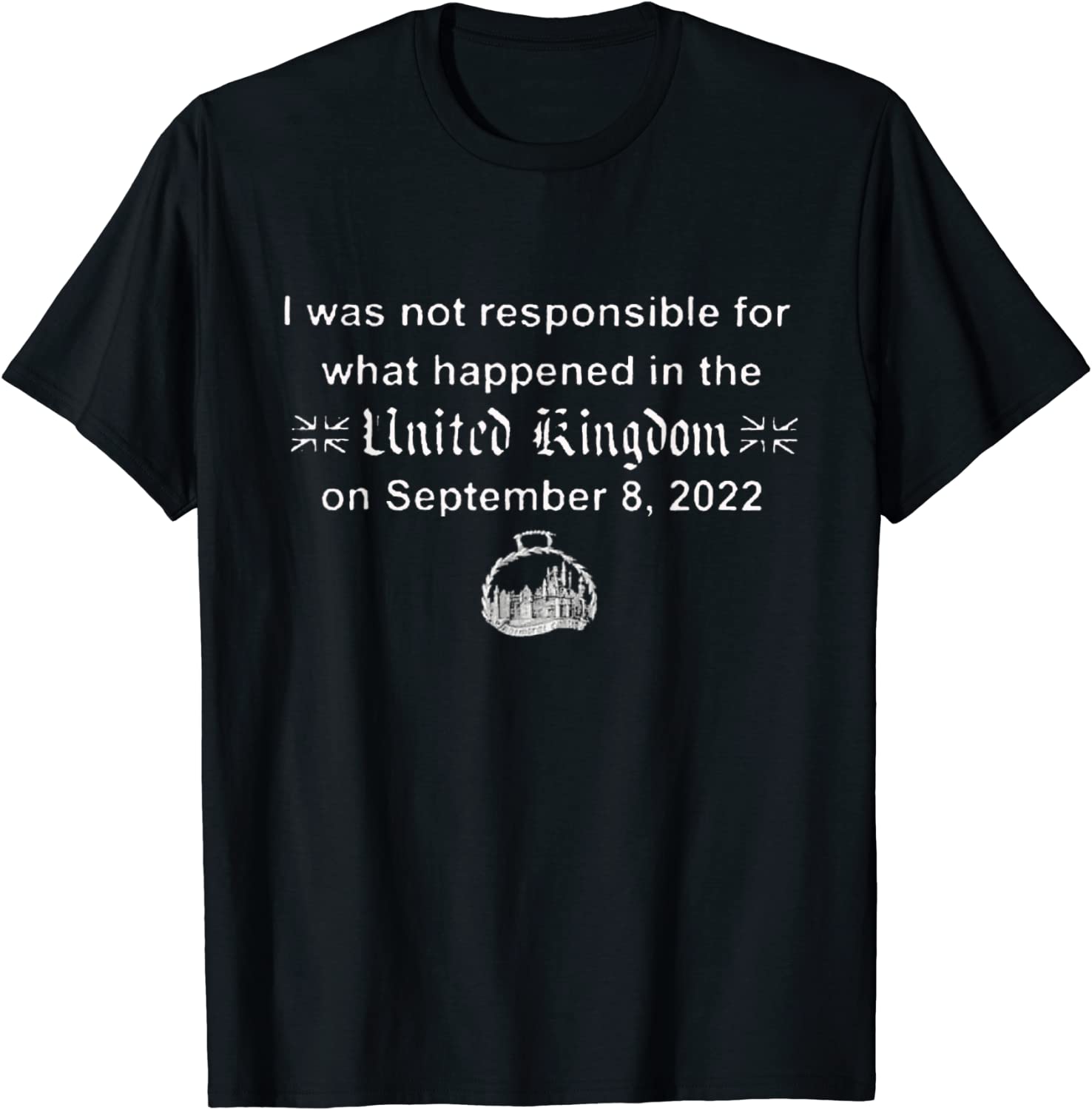 I wasn't Responsible For What Happened In The United Kingdom 2022 Shirt
