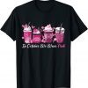 In October We Wear Pink Coffee Latte Fall Autumn Season 2022 Shirt