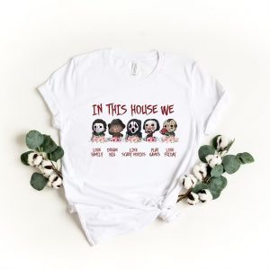 In This House We Halloween Scary Movie Classic Shirt