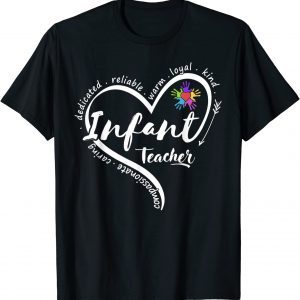 Infant Teacher Back to School Infant Daycare Teacher 2023 Shirt