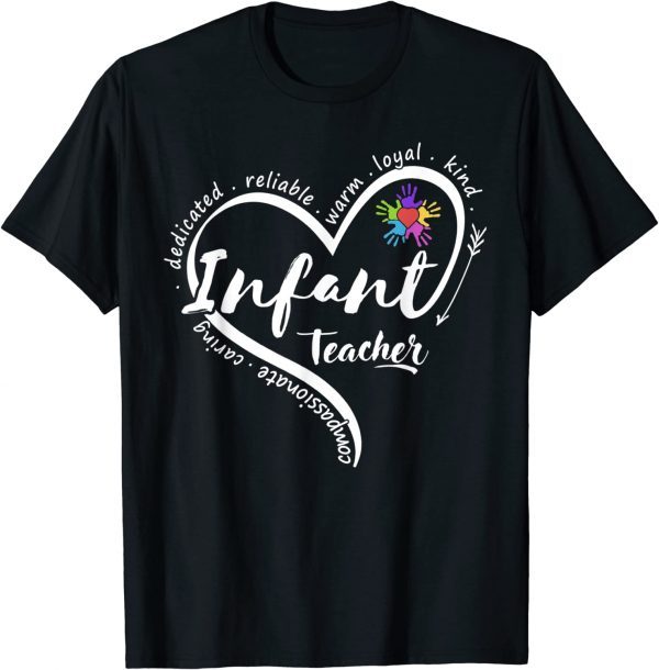 Infant Teacher Back to School Infant Daycare Teacher 2023 Shirt