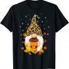 It's Fall Y'all Gnome Pumpkin Spice Latte Happy Thanksgiving 2023 Shirt