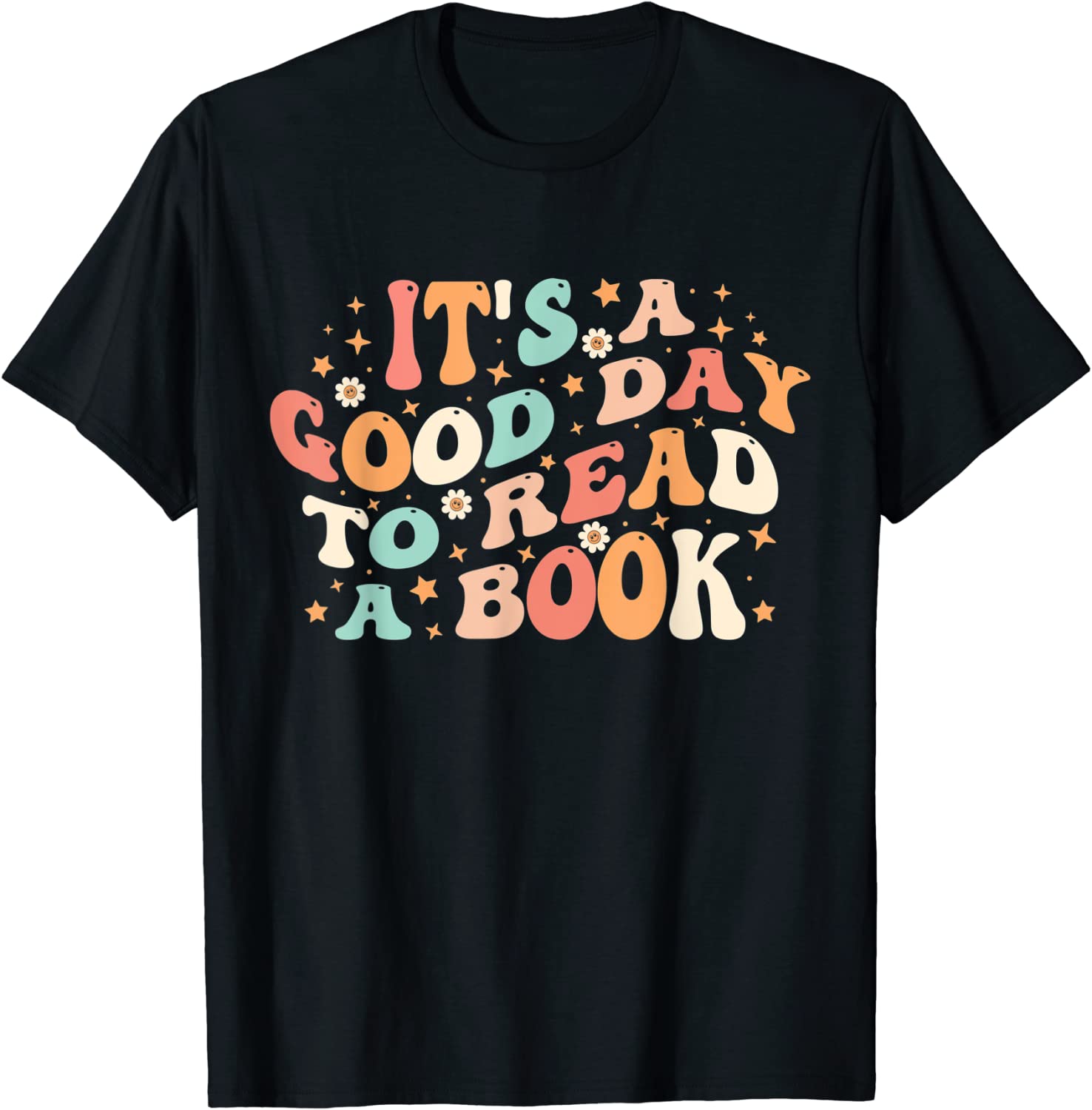 It's Good Day To Read Book Retro Cute Library Reading Lovers 2023 Shirt