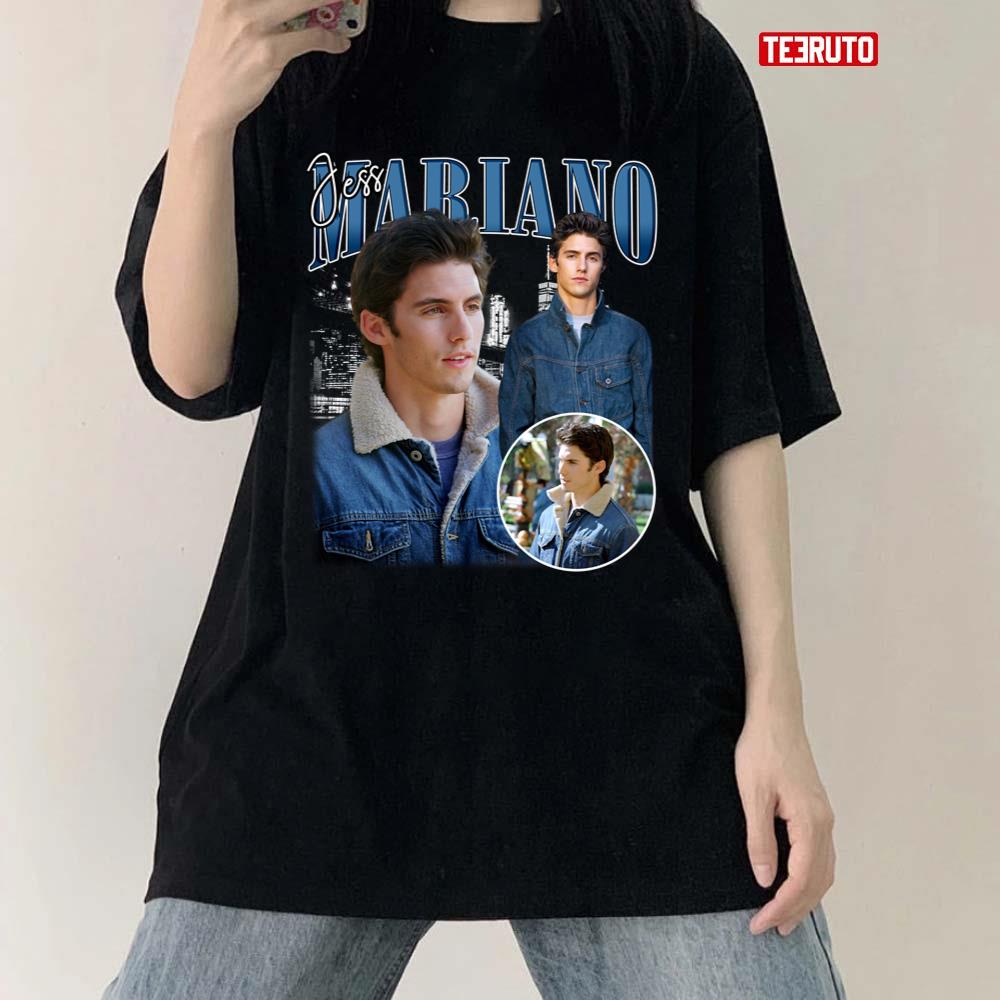 Jess Mariano Signature Vintage Retro Style Gilmore Girls 2022 shirt