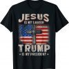 Jesus Is My Savior Trump Is My President Squared Classic Shirt
