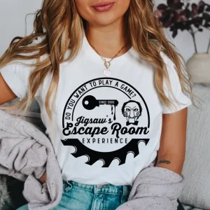Jigsaw's Escape Room Halloween 2023 Shirt