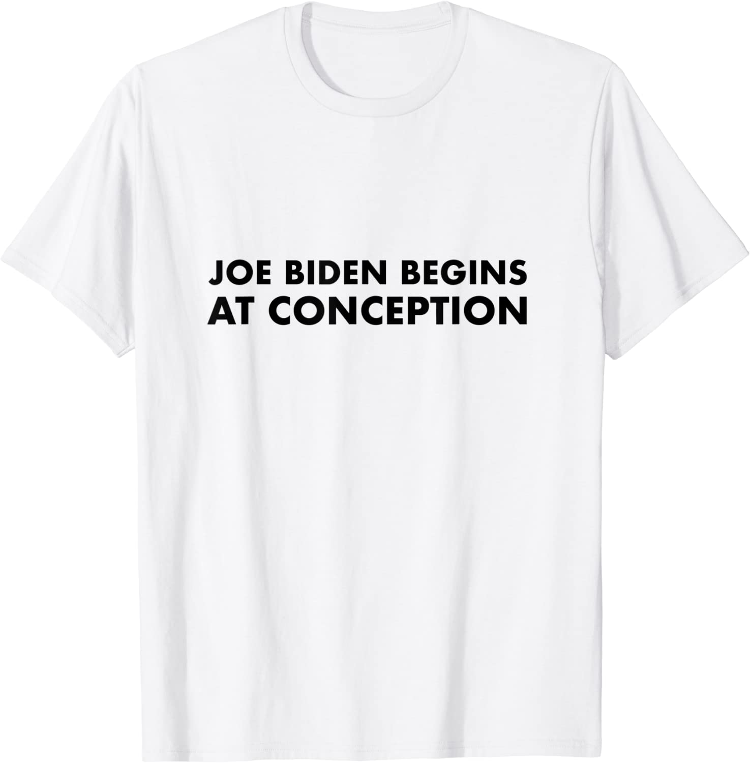 Joe Biden Begins at Conception Classic Shirt