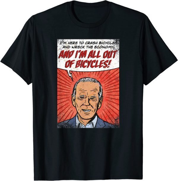 Joe Biden, bikes, and the economy 2022 Shirt