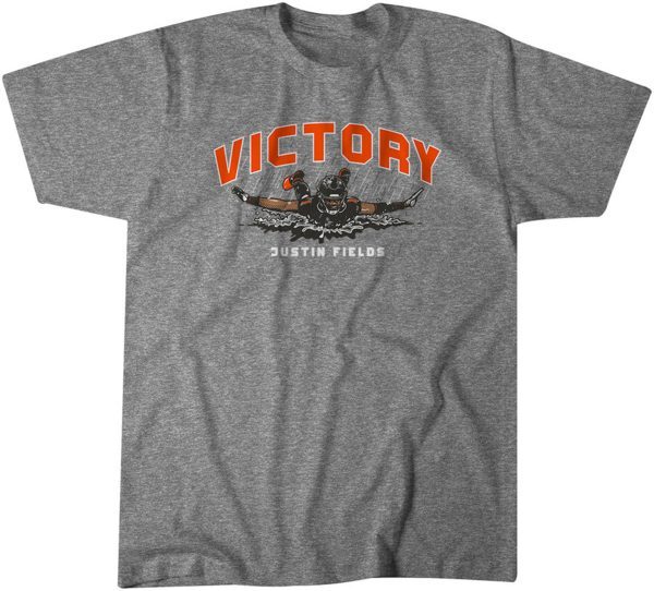 Justin Fields: Victory Slide 2023 Shirt