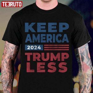 Keep America Trumpless 2024 Make America Trumpless Again Biden 2024 Distressed Classic shirt