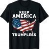 Keep America Trumpless Us Flag 2024 Shirt
