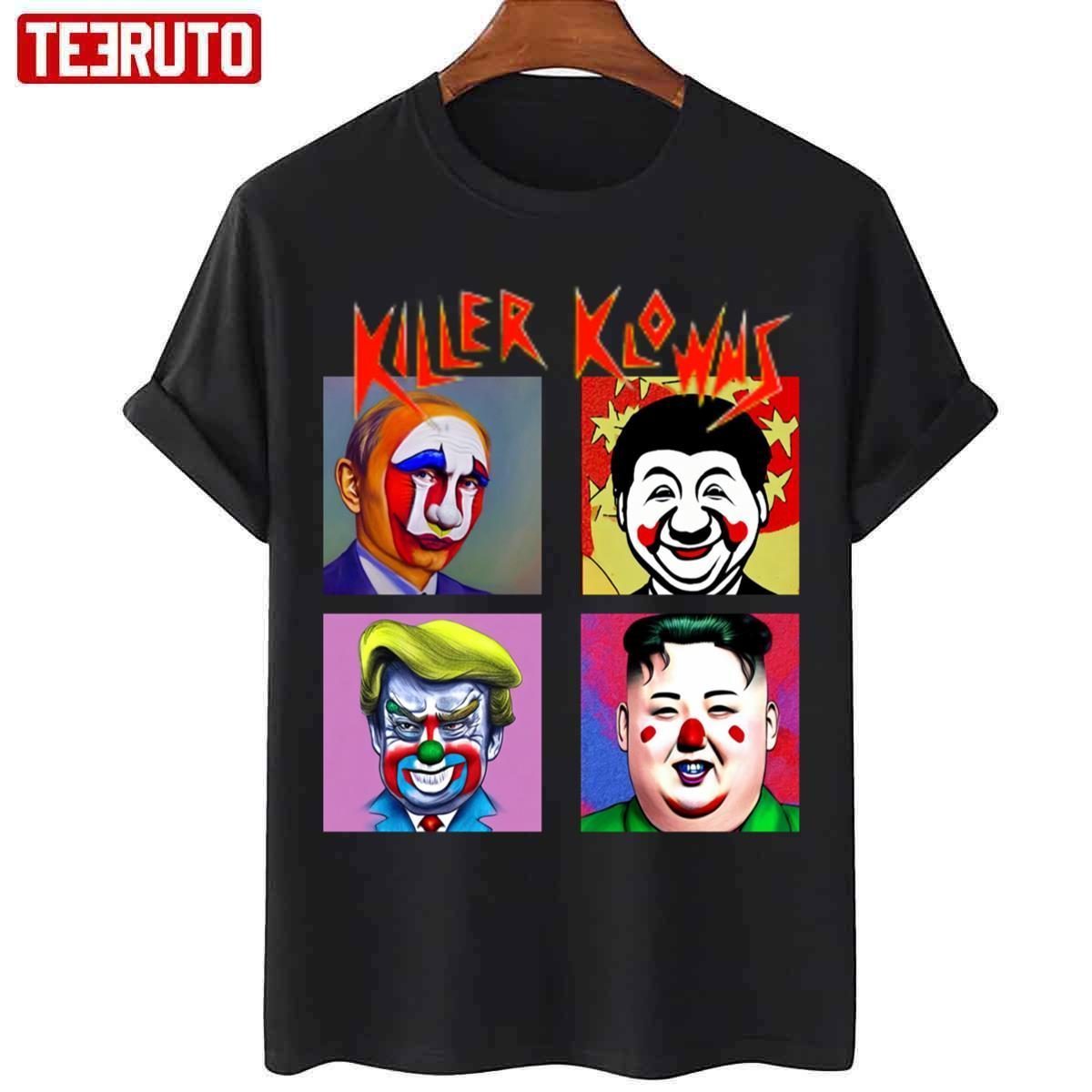 Killer Klowns Clowns Dictator Edition Xi Jinping Trump Putin Classic Shirt